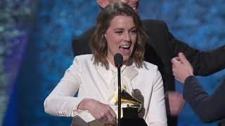 Brandi Carlile Wins American Roots Album  2019 GRAMMYs Acceptance Speech [upl. by Dolores859]