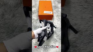 2024 Christmas Gift Real VS Fake HERMES Sandali Joy Heels unboxing checking [upl. by Tronna]