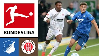 TSG 1899 Hoffenheim vs FC St Pauli ᴴᴰ 02112024  9Spieltag  1 Bundesliga  EA FC 25 [upl. by Ytomit75]