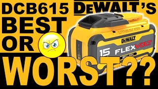 DeWalt DCB615 new giant battery  does it fit And how good or bad is it [upl. by Kobi]