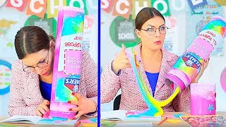 6 DIY Riesen XXL Einhorn Schulsachen [upl. by Alfred]