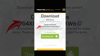 HOW TO DOWNLOAD FREE FIRE ADVANCE SERVER  FREE FIRE ADVANCE SERVER DOWNLOAD OB42  ADVANCE SERVER [upl. by Aicilyt670]