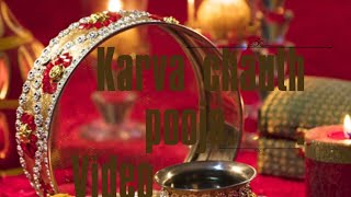 karva chauth vidhi Purva Puja karne ki vidhiyoutube viral video 🙏 pura video watch kijiye 🙏 thanku [upl. by Dnalsor]