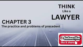 Chapter 3 The practice and problems of precedent [upl. by Balas698]