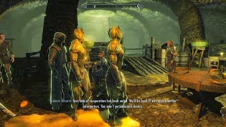 Hidden Scene Thalmor agents asking about me in Ragged Flagon Skyrim Anniversary Edition [upl. by Reteid]