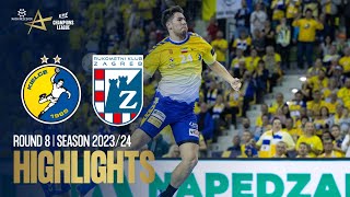 Industria Kielce vs HC Zagreb  Round 8  EHF Champions League Men 202324 [upl. by Buke123]