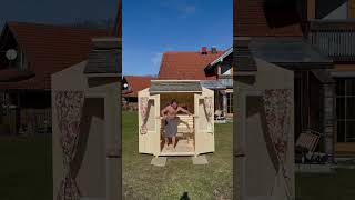 StrandkorbFeeling in der SAUNA😍 abenteuerleben diy sauna [upl. by Issac]