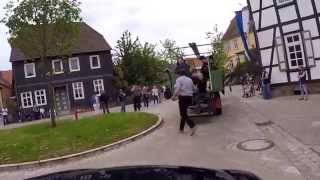 Schüttenhoff Nörten Hardenberg Fahrt mit Festwagen durch die Altstadt YT [upl. by Delanos139]