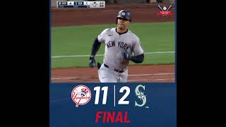 Yankees Score Today vs Mariners  091724 [upl. by Annawd640]