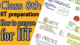 IIT preparation from class 8th  IIT JEE class 8th  hamari kaksha [upl. by Sumaes]