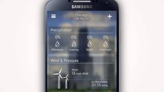 Yahoo Weather App for Android [upl. by Neeven]