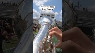 Mandarins 2023 Brass Feature Euphonium Cam music euphonium mandarins dci [upl. by Fahy278]