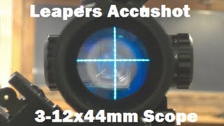 Leapers AccuShot 312x44mm Compact Illumination Enhancing Rifle Scope [upl. by Lubbock]