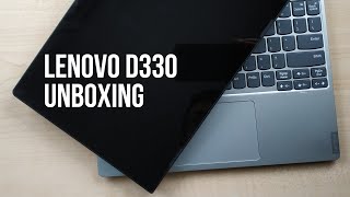 Lenovo Ideapad D330 Unboxing [upl. by Nitsed]