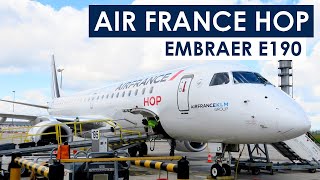 Flight Report AIR FRANCE HOP  Paris ✈ Hamburg  Embraer E190  Economy [upl. by Adnaluoy227]