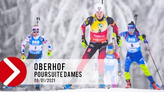 POURSUITE DAMES  OBERHOF 2021 [upl. by Annairam]