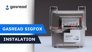 Installation of Gasread Sigfox Device [upl. by Itsirc]