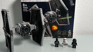 Lego Star Wars 75300 Imperial TIE Fighter [upl. by Goldie308]