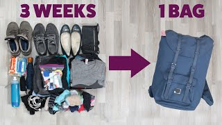 How to Pack your Clothing Efficiently  Army Roll Method [upl. by Eam]