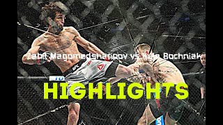 Zabit Magomedsharipov vs Kyle Bochniak FIGHT HIGHLIGHTS [upl. by Ttessil]