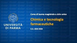 Chimica e tecnologia farmaceutiche AA 202324 [upl. by Avrom]