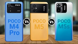 Poco M4 Pro Vs Poco M5 Vs Poco M5s [upl. by Francis341]