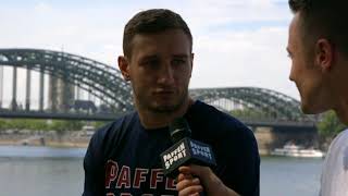 Denis Radovan  Interview  4  Wie ist er zum Boxsport gekommen [upl. by Elyac]