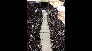 Bobov Rebbe Mitzva Tantz in Israel  Bobov Viznitz wedding Dec 2014 [upl. by Nniuq]