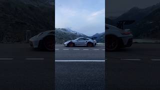 BTS Porsche 911 GT3 RS  Grimselpass shorts porsche bts [upl. by Kwarteng]