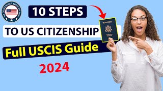 How to Apply for Your US Citizenship Online 2024 Complete USCIS Guide [upl. by Livvyy]