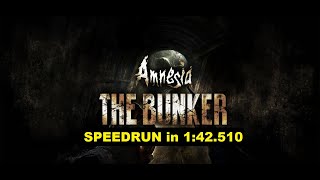 Amnesia The Bunker Speedrun in 142510 [upl. by Fabyola873]