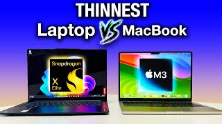 THINNEST Elite X Laptop Vs MacBook Air M3  HOLY MOLY this is CLOSE [upl. by Stickney]