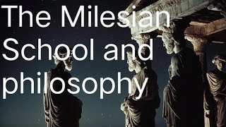 The Milesian school philosophy  Greek philosophy in Hindi  The PreSocratics [upl. by Vashtee384]