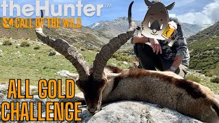 We Hunted 2 Diamonds  All Gold Challenge Cuatro Colinas  The Hunter Call Of The Wild [upl. by Townie]