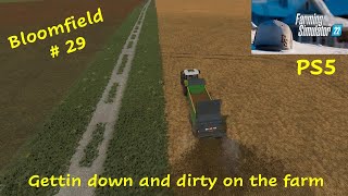 FS22…Bloomfield Lets Play Episode 29…Farming Simulator 22 and PS5 Console [upl. by Adnirual607]