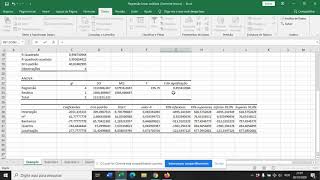 Regressão Linear Múltipla com Excel [upl. by Itsirhc]