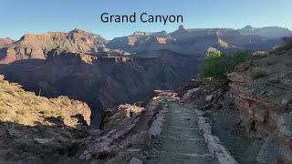 Running S Kaibab trail to Phantom Ranch to Ribbon Falls then up Bright Angel at the Grand Canyon [upl. by Meggie]