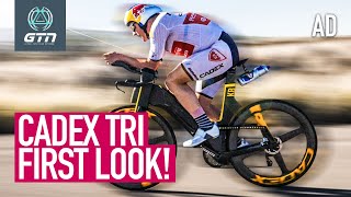 The Ultimate Triathlon Bike  Cadex Tri Superbike First Look [upl. by Aisatsana]