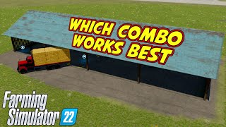 Best Autoload And Bale Storage Combo For Console  Farming Simulator 22 [upl. by Aelanna715]