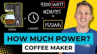 Coffee Maker How Much Power for a Mobile Marine or OffGrid Electrical System [upl. by Nwahsd]