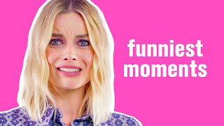 Margot Robbie Being Hungover For 10 Minutes Straight  Funniest Moments  LADbible [upl. by Arel]