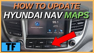 How To Update Hyundai Navigation Maps Software Firmware For Free From Home [upl. by Kalvin]