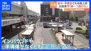 北関東で「頭一つ抜けた」街？ 栃木・宇都宮市 基準地価公表で4年連続上昇「LRT」「待機児童ゼロ」「子どもの医療費無料化」市民も誇らしげ｜TBS NEWS DIG [upl. by Oirrad]