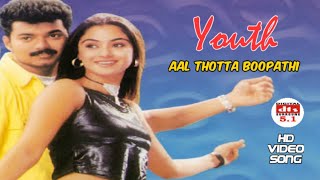 Aal Thotta Boopathi  Youth HD Video Song  51 DTS  Vijay  Simran  Mani Sharma [upl. by Yrakcaz]