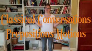 CC Prepositions Song Motions TUTORIAL [upl. by Sill]