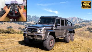 MercedesBenz G63 AMG 6x6  Offroading  Forza Horizon 5  Logitech g29 gameplay [upl. by Adnarim584]