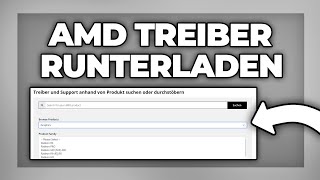 AMD Treiber Herunterladen und Installieren  Tutorial [upl. by Grew]