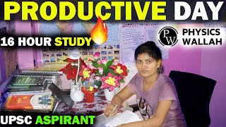 🌟 Productive day  A Day in the life of UPSC Aspirants vlog03 [upl. by Llenol]