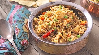 Recette De Riz Pilaf Aux Légumes 𑁍 Pankaj Sharma [upl. by Rickie]