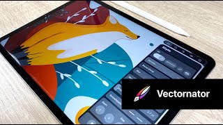 Vectornator Illustration Process [upl. by Ueihtam]